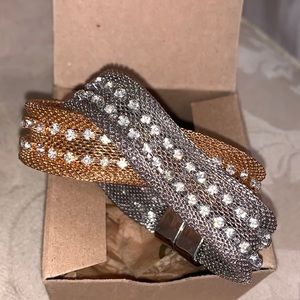 Gold/Silver Ish Twist Bracelet